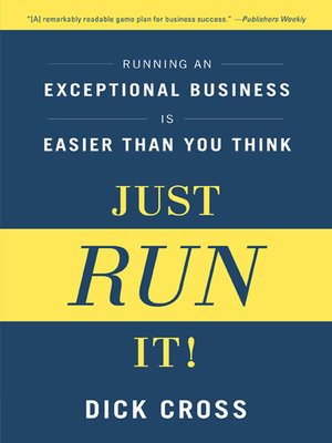 cover image of Just Run It!